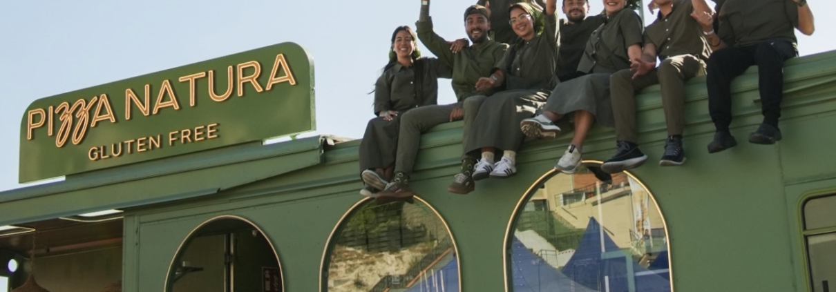 Food truck para Pizza Natura fabricado por Street Trucks