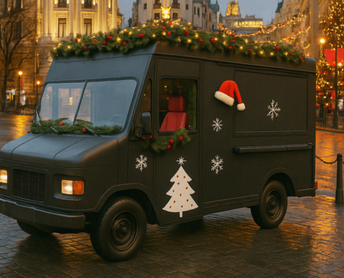 eventos de navidad con food trucks